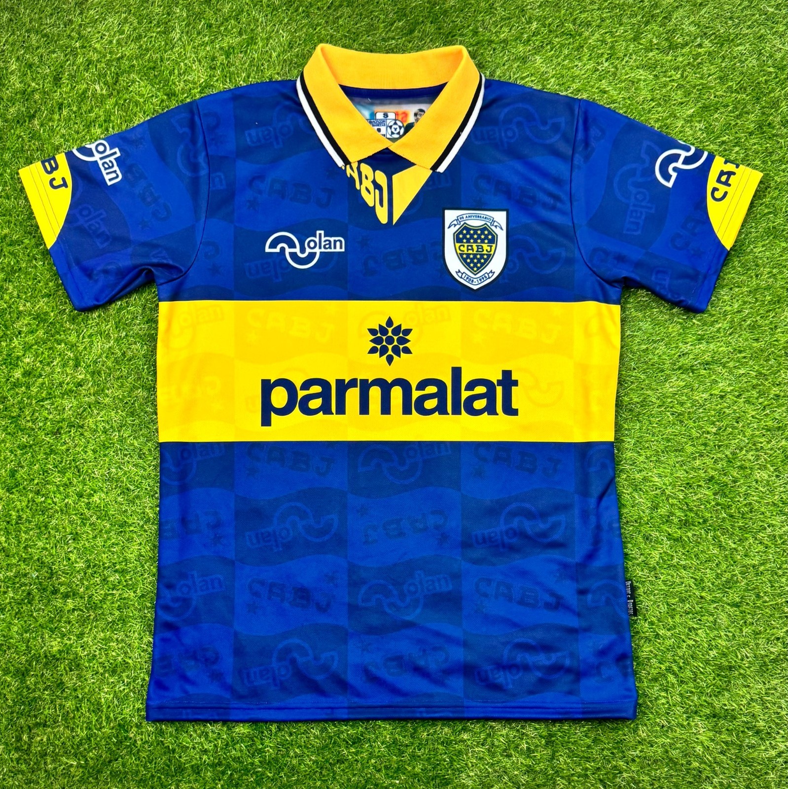 CA Boca Juniors, Soccer Jersey, 1995, Parmalat MARADONA (Tallaje Grande)