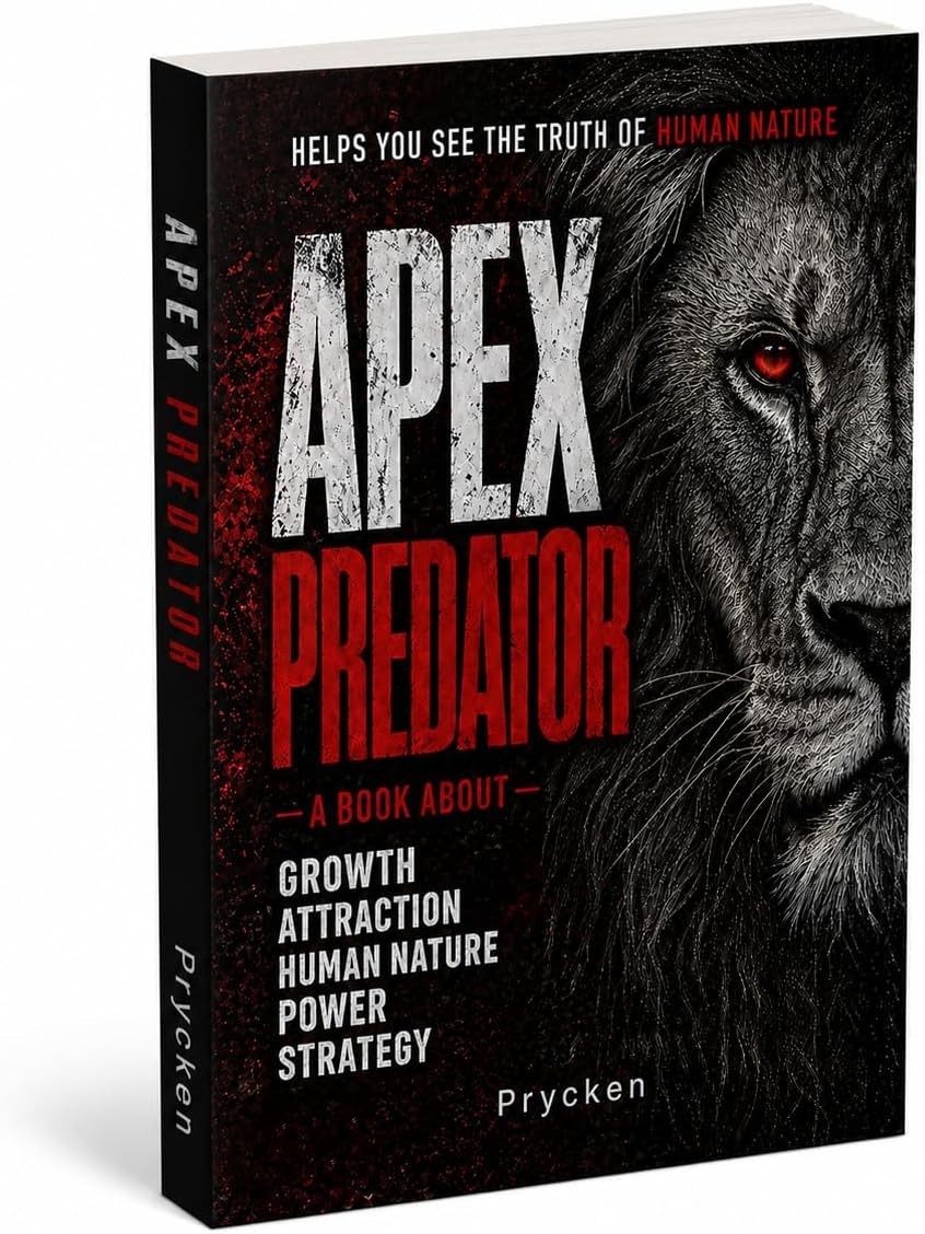 Apex Predator Book Human Nature Power Strategy Attraction Growth Emotional Intel Apex Predator Book Human Nature Power Strategy Attraction Growth Emotional Intel