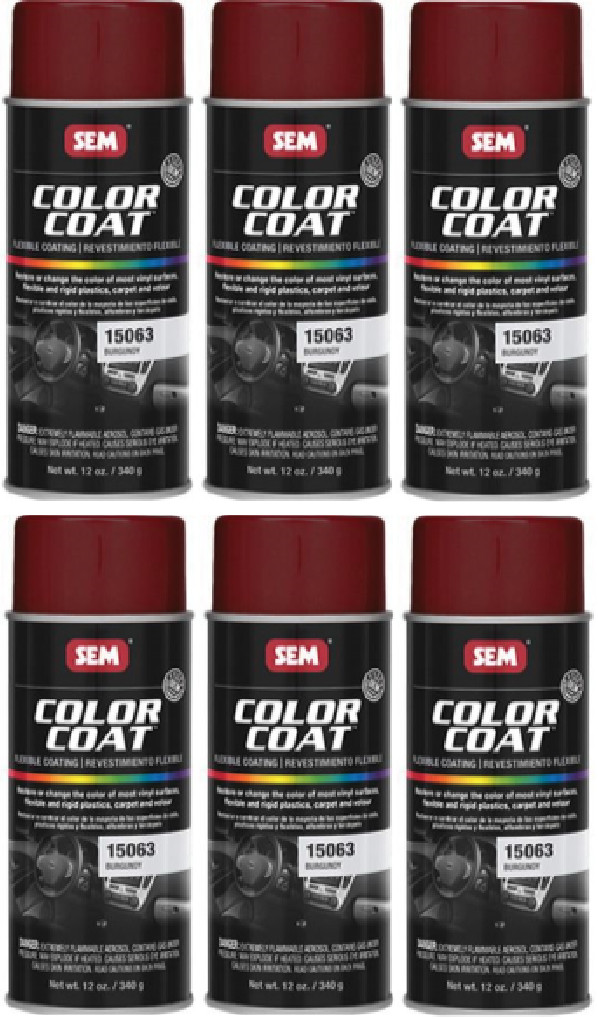 COLOR COAT - Burgundy SEM-15063 (6 Pack)