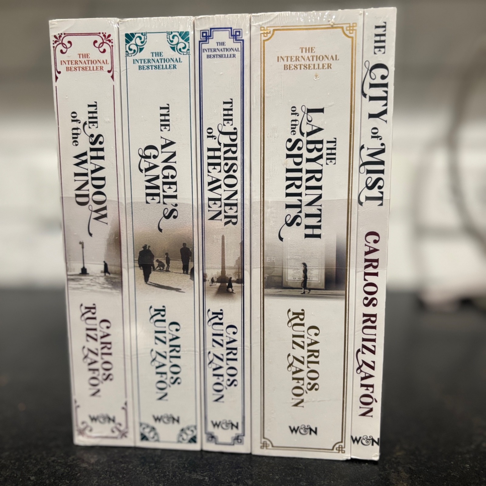 The Cemetery of Forgotten Books Series, 5 Book Unopened Set by Carlos Ruiz Zafon