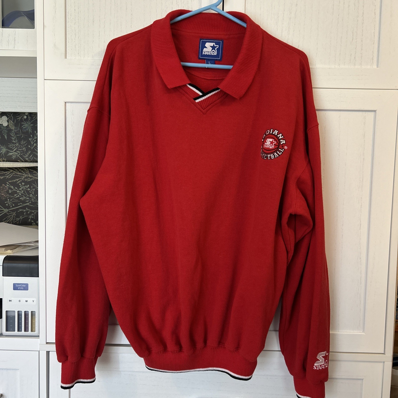 Vintage 80s/90’s Starter Indiana Hoosiers Basketball Sweatshirt Mens SZ LARGE