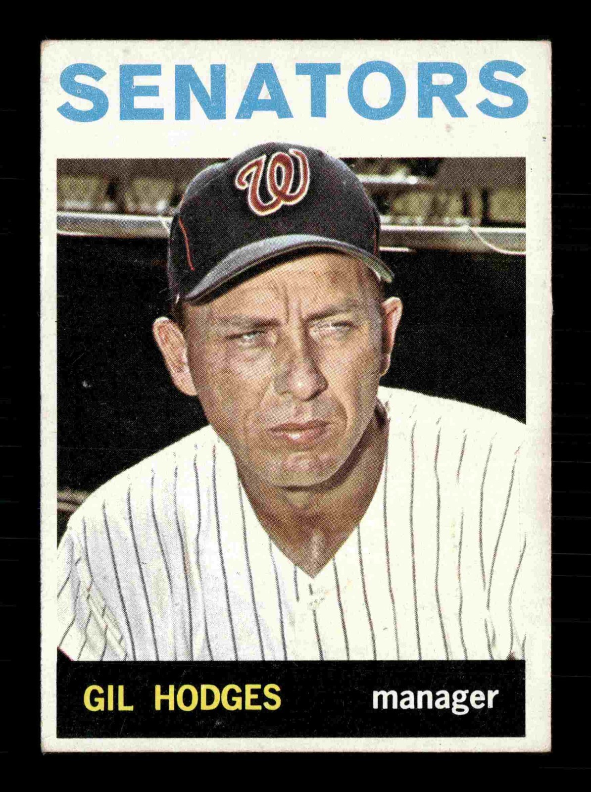 1964 Topps #547 - Gil Hodges