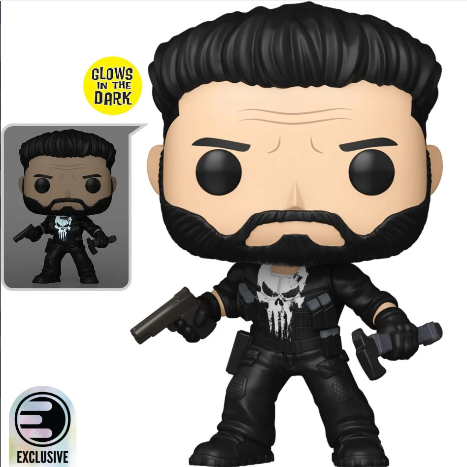 The Punisher: One Last Kill Punisher Glow-in-the-Dark Funko Pop Vinyl Figure #1 The Punisher: One Last Kill Punisher Glow-in-the-Dark Funko Pop Vinyl Figure #1