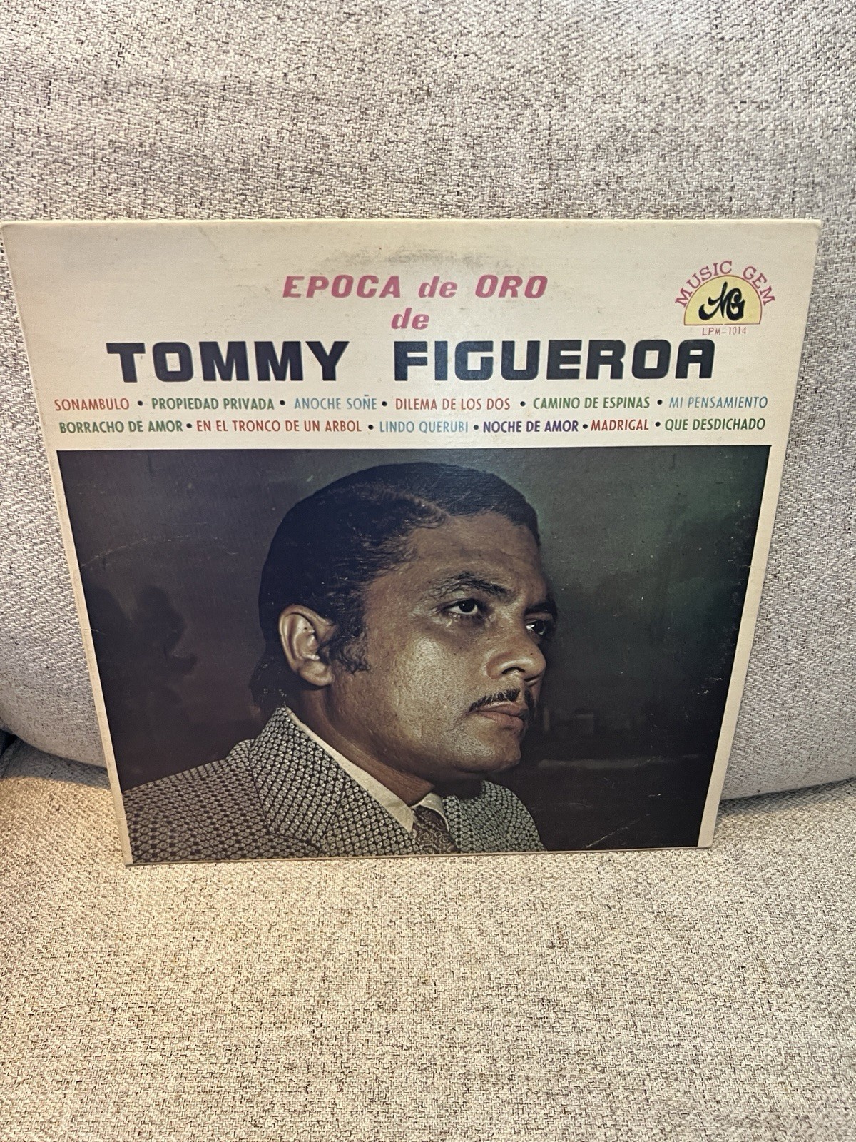 LP Tommy Figueroa Epoca de Oro De Record SALSA BACHATA DJ PUERTO RICO Vinyl VG++