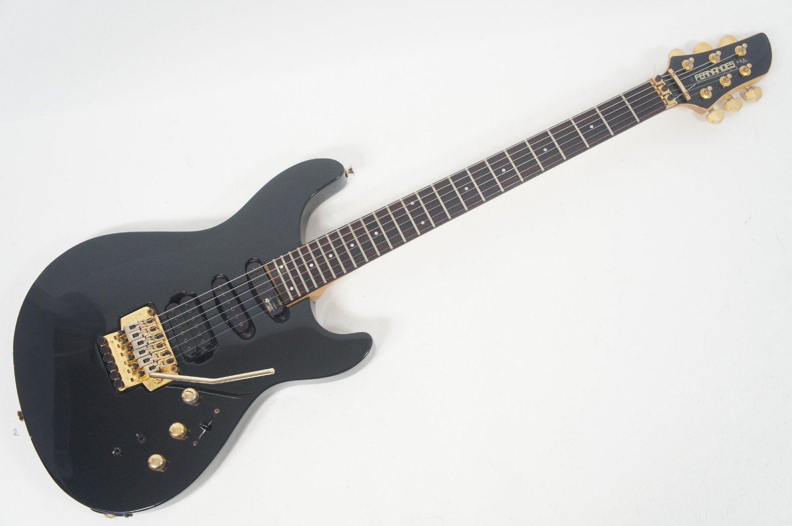 Fernandes APG-85S FULL MODE SUSTAINER Mahogany Black Gold FRT SSH DRAGONFLY