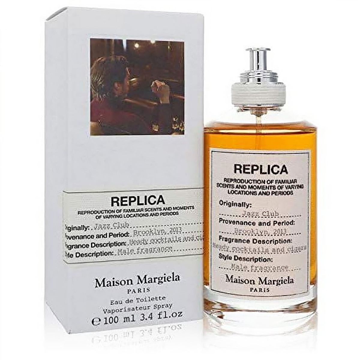 Maison Margiela Replica Jazz Club 3.4oz Eau de Toilett Spray for Men New In Box