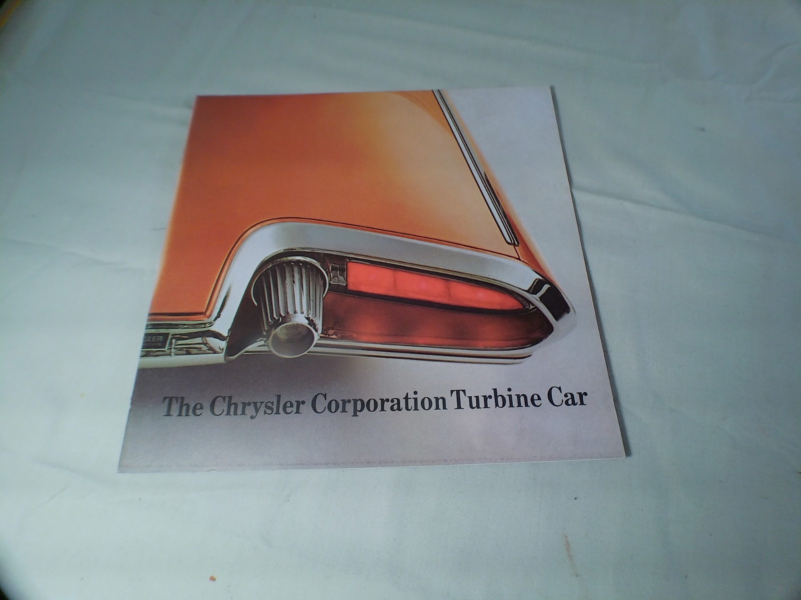 1963 The Chrysler Corporation Turbine Car Dealership Sales Brochure Color 1963 The Chrysler Corporation Turbine Car Dealership Sales Brochure Color