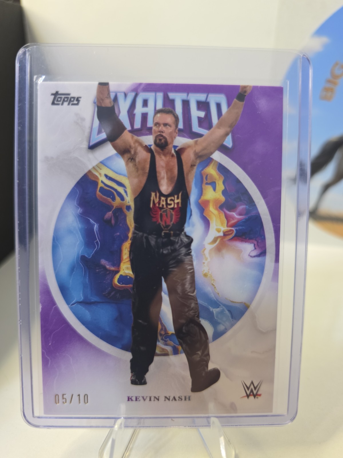 Kevin Nash 2025 Topps Exalted WWE Purple 5/10 #27