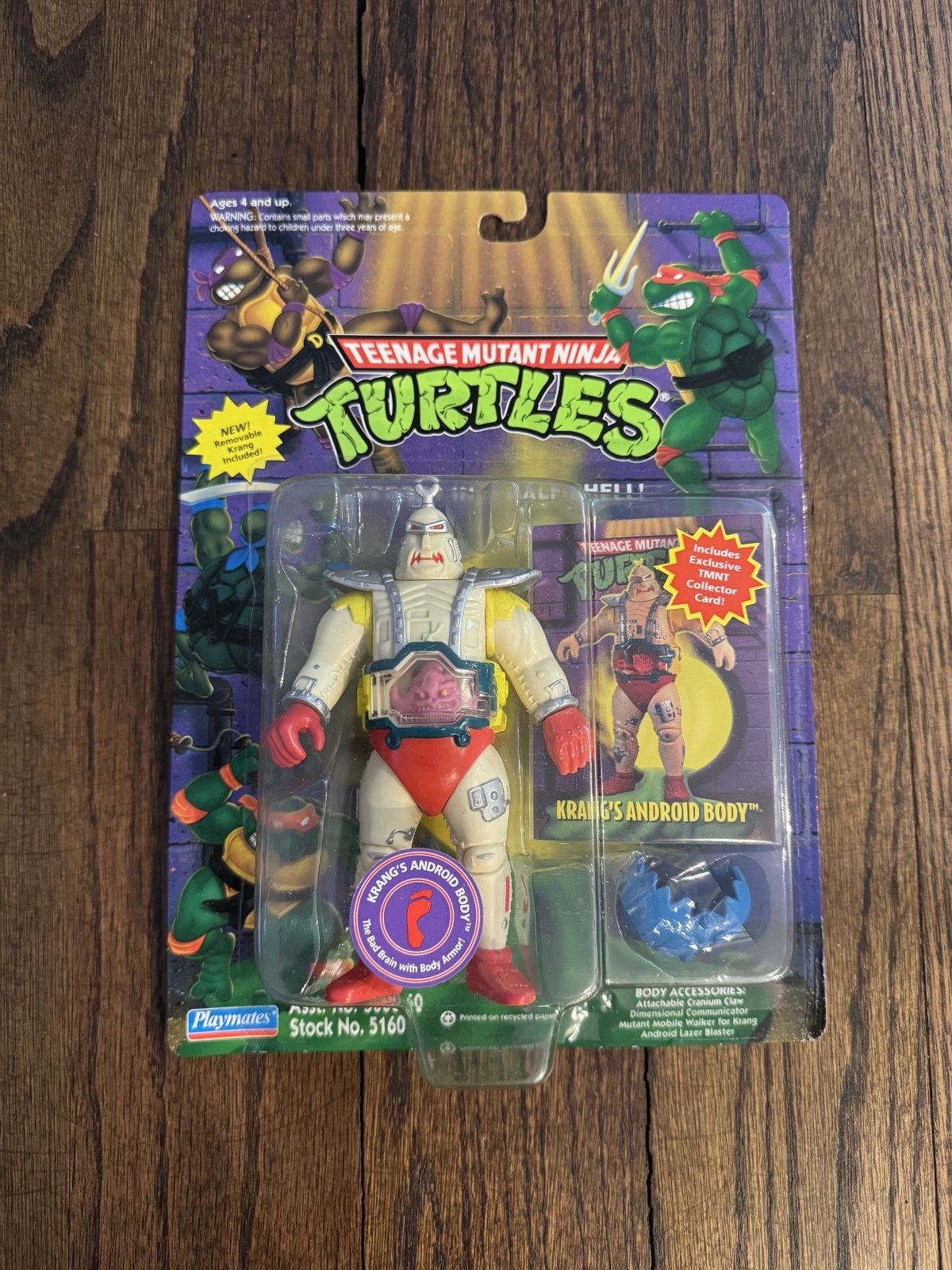 Playmates 1994 TMNT Teenage Mutant Ninja Turtles Krang\'s Android Body SEALED NEW