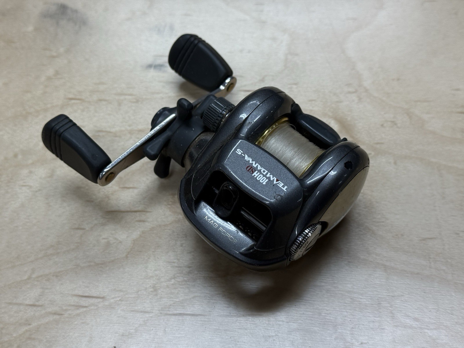 Fishing Reel Daiwa Team Daiwa S 100 H SD, Japan, Very Nice Working Condition Fishing Reel Daiwa Team Daiwa S 100 H SD, Japan, Very Nice Working Condition