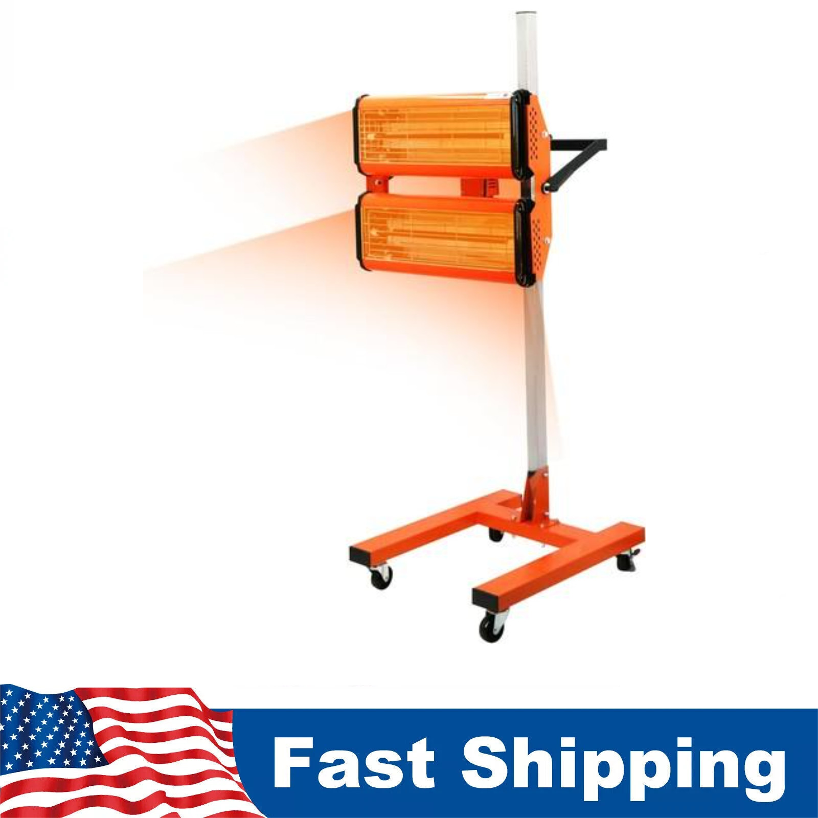 Portable 2000W High Power Infrared Paint Curing Lamp for Auto Drying Body Heater Portable 2000W High Power Infrared Paint Curing Lamp for Auto Drying Body Heater
