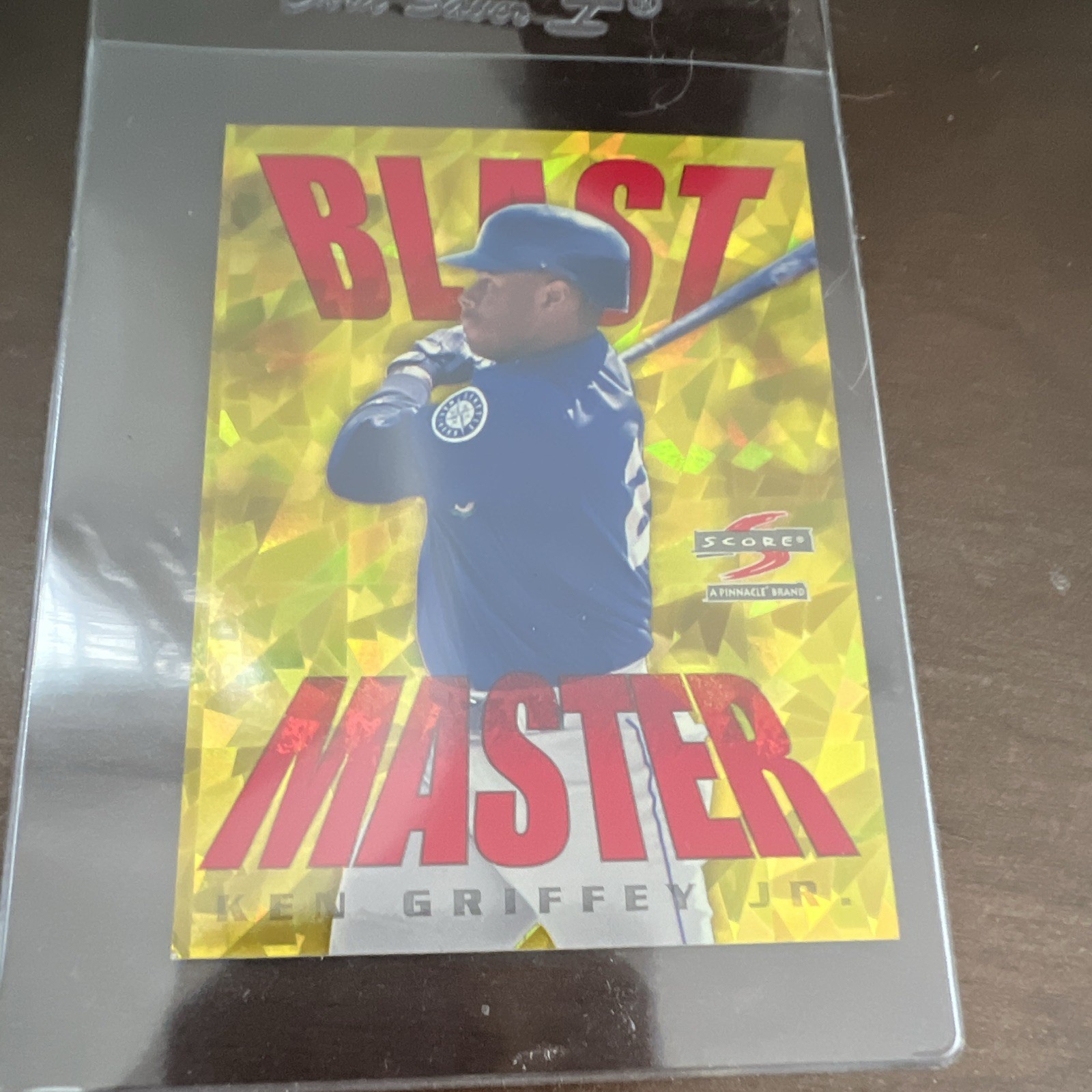 Pinnacle 1997 Score Blast Master Ken Griffey Jr #6/18 Insert Mariners Pinnacle 1997 Score Blast Master Ken Griffey Jr #6/18 Insert Mariners