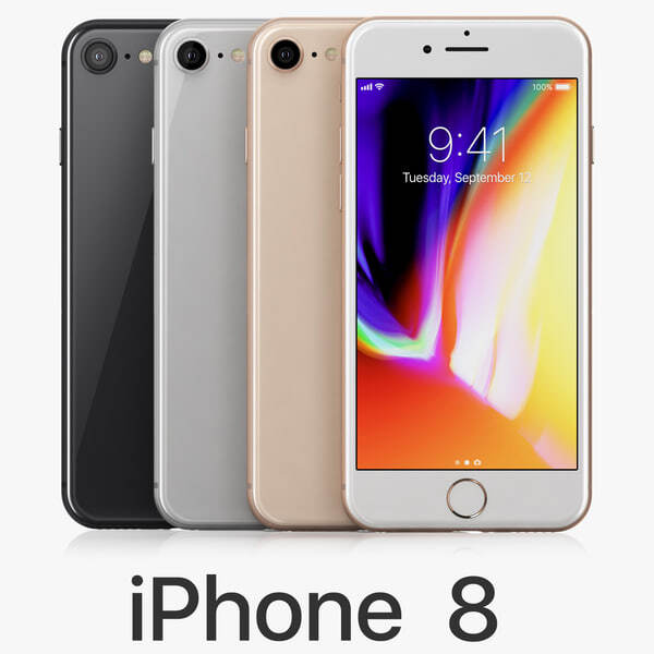 Apple iPhone 8 | 8+ Plus 64GB 128GB 256GB Unlocked AT&T T-Mobile - Very Good