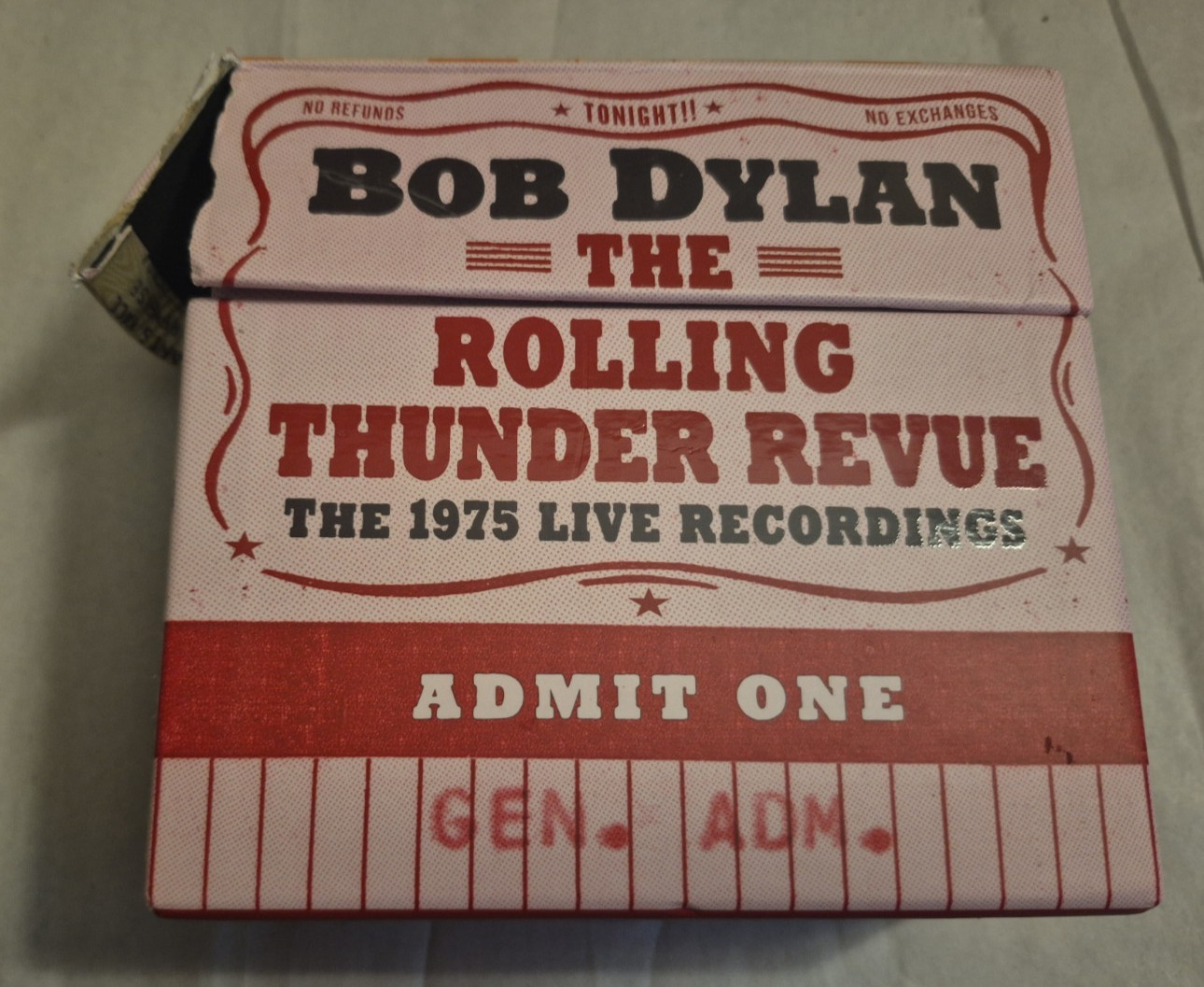 Bob Dylan 14 CD Box Set The Rolling Thunder Revue 1975 Live READ CONDTION Bob Dylan 14 CD Box Set The Rolling Thunder Revue 1975 Live READ CONDTION
