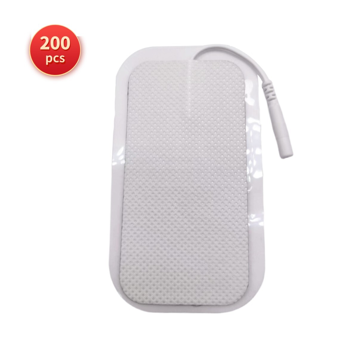 200 pcs Large Electrode Pads 2x4 for TENS Unit Replacement Pads for TENS Machine 200 pcs Large Electrode Pads 2x4 for TENS Unit Replacement Pads for TENS Machine