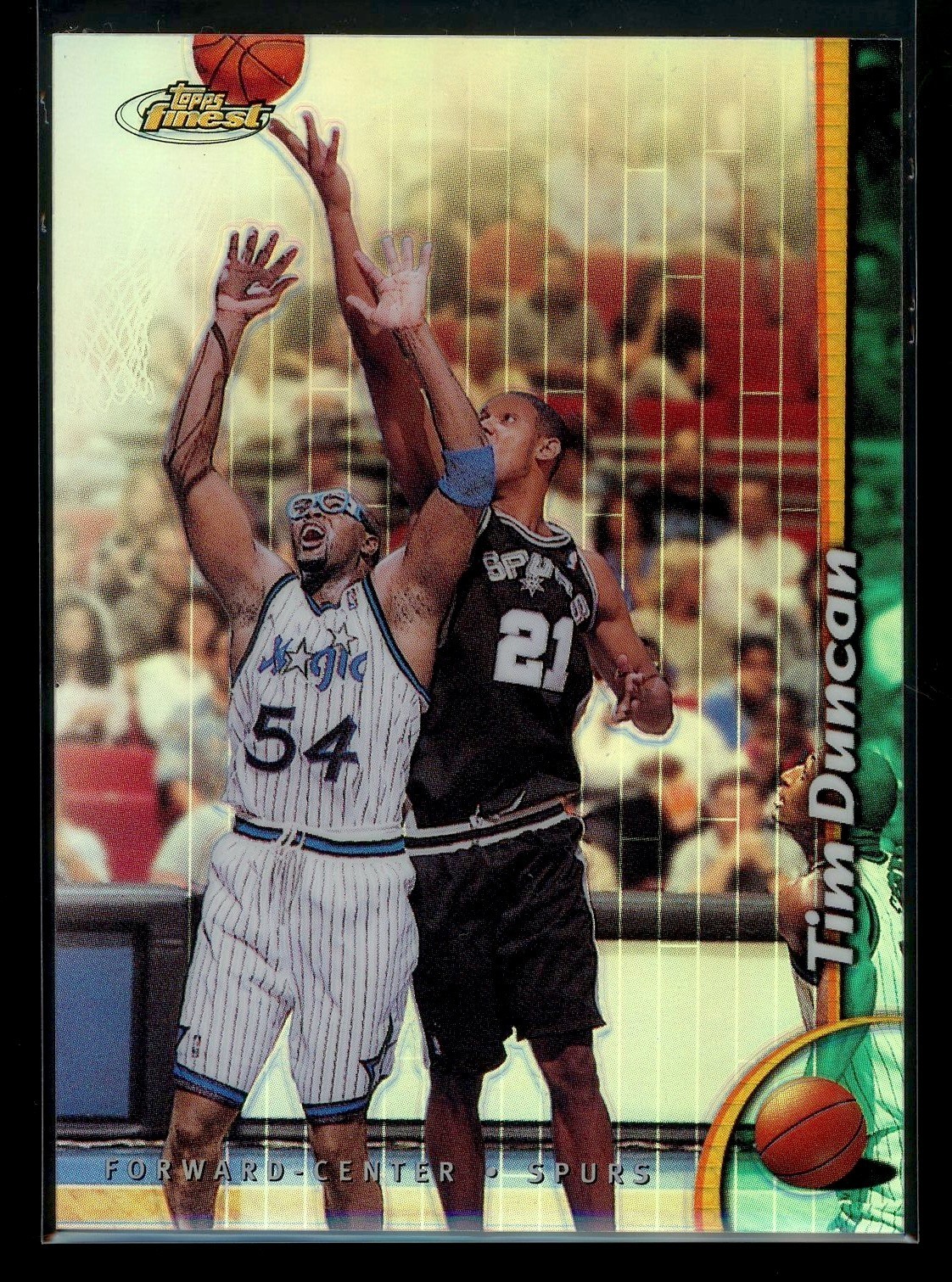 1998-99 Finest No Protectors Refractors #190 Tim Duncan