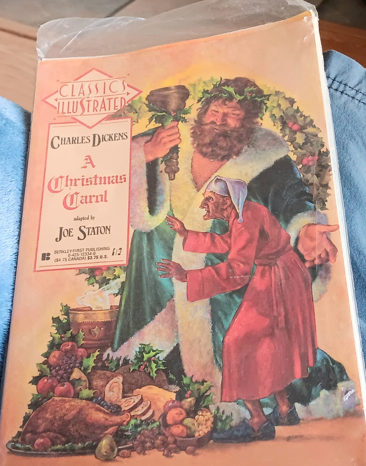 Classics Illustrated A Christmas Carol Illustrated Paperback..fresh pre owned Classics Illustrated A Christmas Carol Illustrated Paperback..fresh pre owned