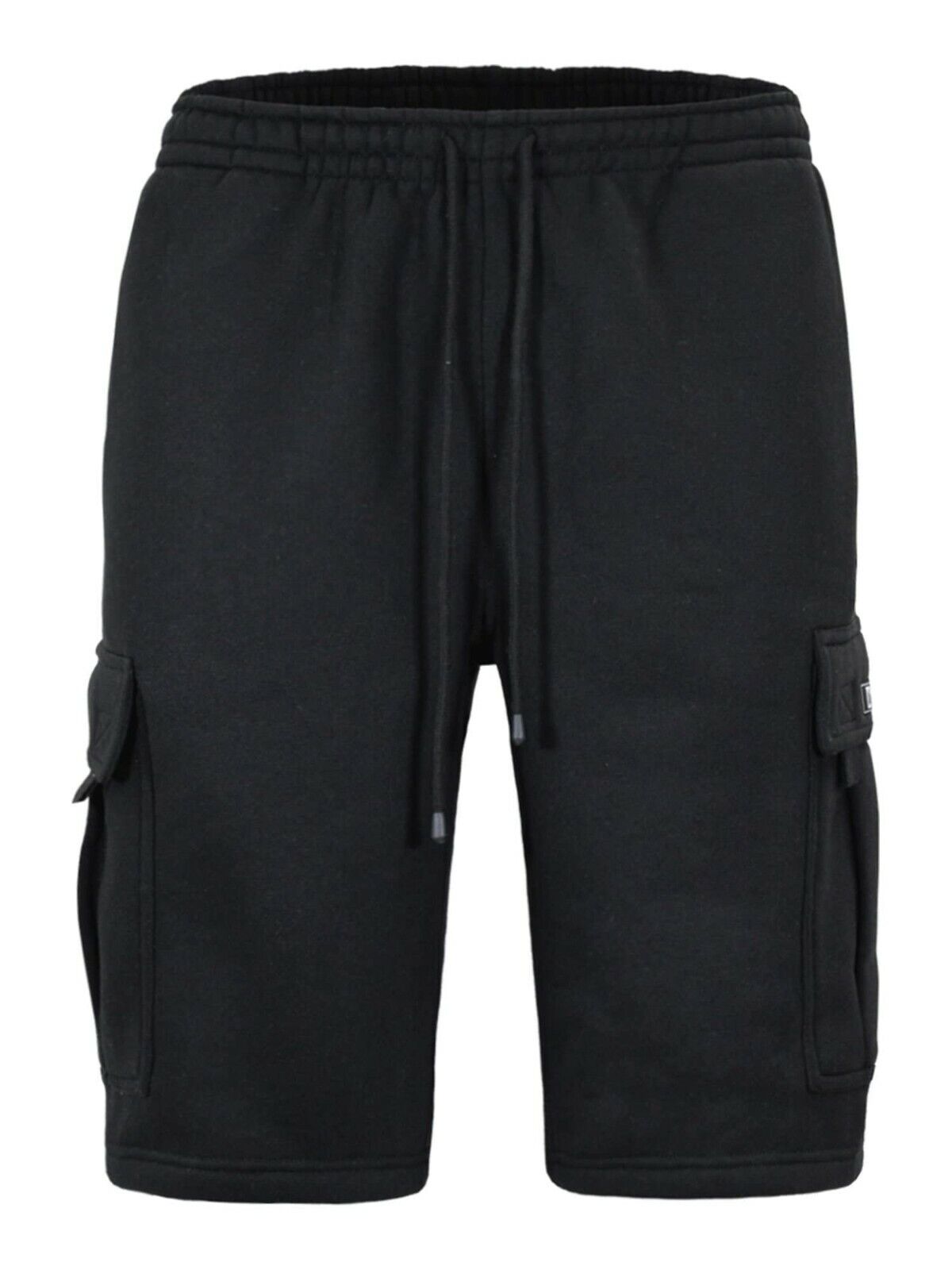 Victorious Men's Heavy Weight Fleece Cargo Pocket Sweat Short Pants S~6XL -VS76