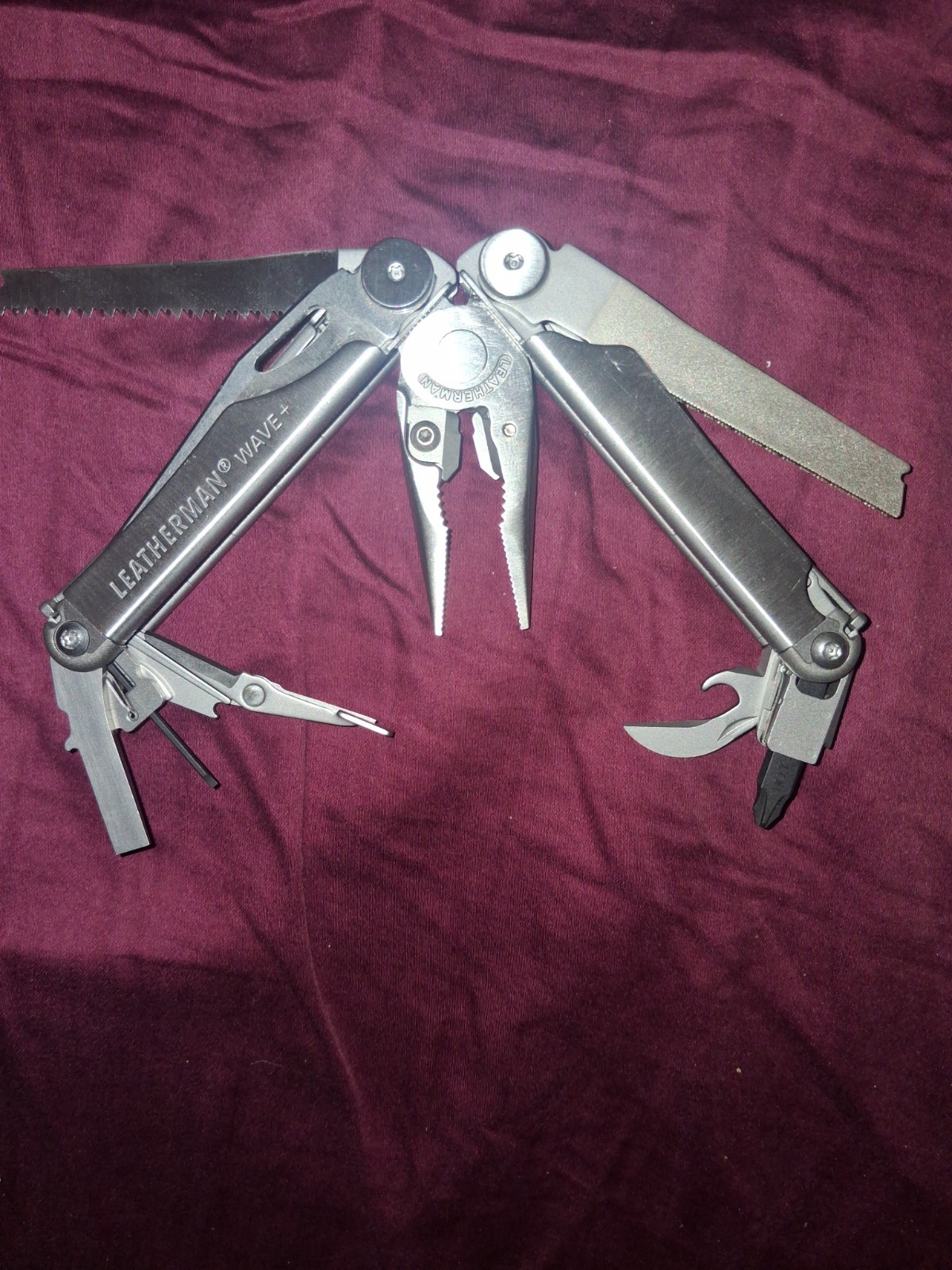 Leathermam Wave+ Multitool Stainless Steel Blades Multi Tool