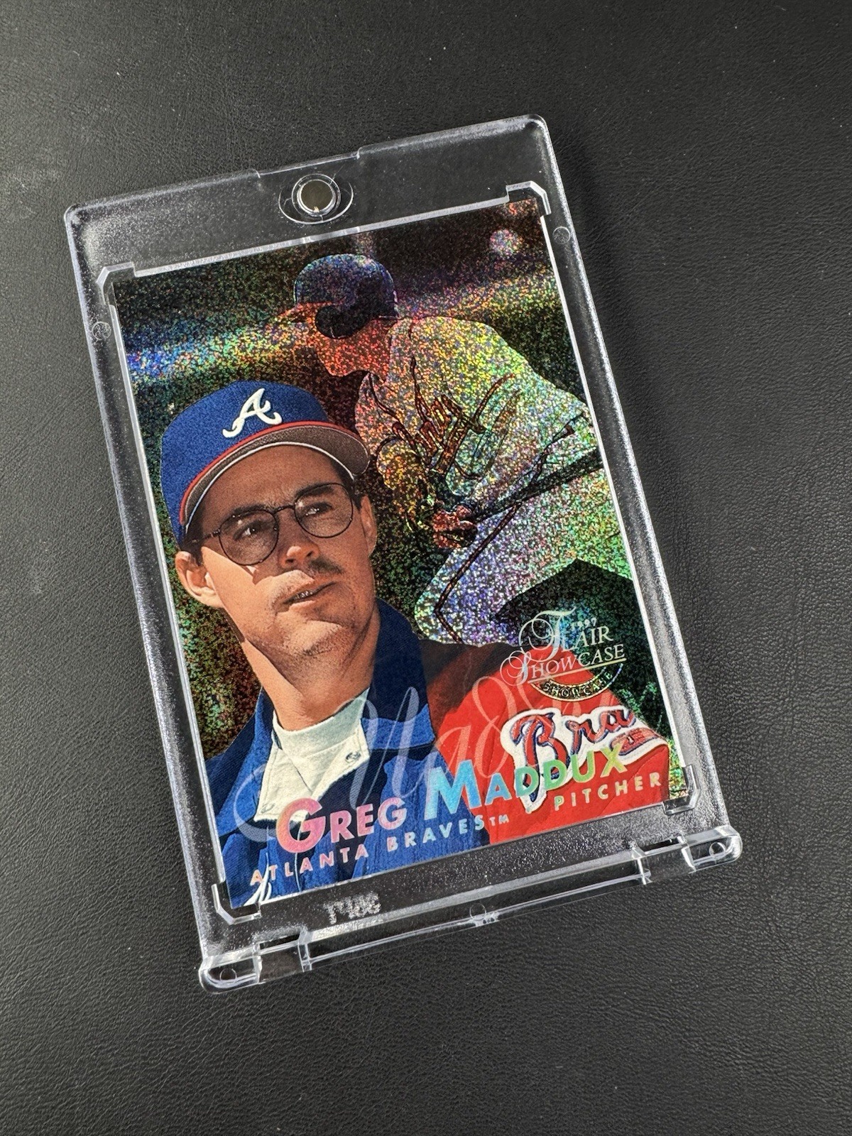 1997 Fleer Flair Showcase - Greg Maddux #44 Row 0 1997 Fleer Flair Showcase - Greg Maddux #44 Row 0