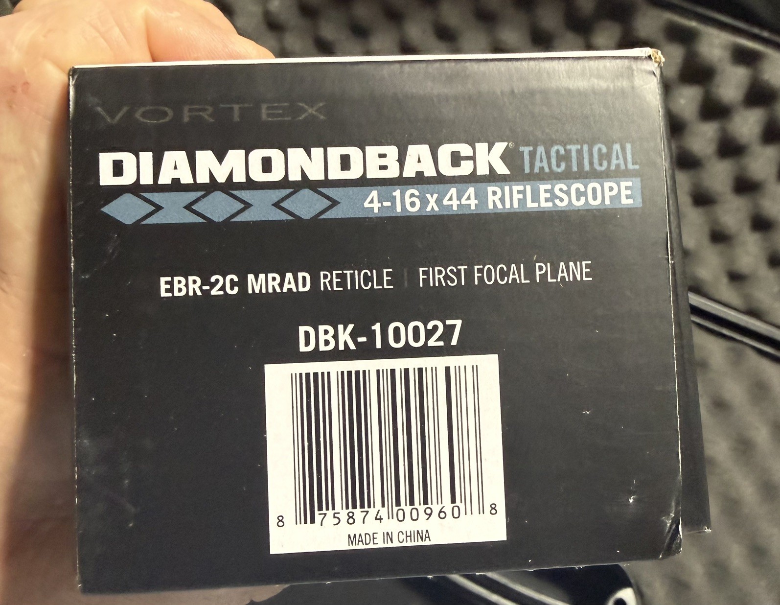 Vortex Diamondback Tactical FFP 4-16x44 MRAD EBR-2C DBK-10027 New
