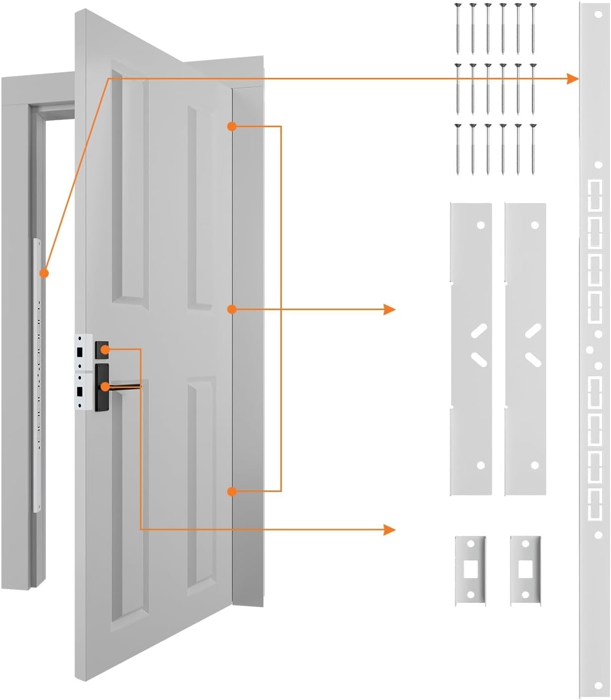 Door Armor MAX 5-Piece Kit - 46\ Door Armor MAX 5-Piece Kit - 46\
