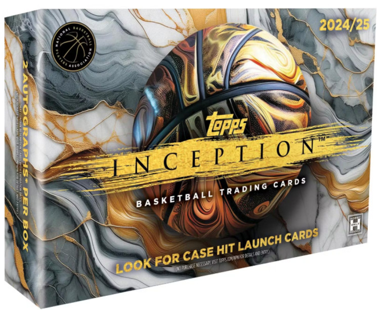 2024/25 Topps Inception Basketball Hobby Box Factory Sealed