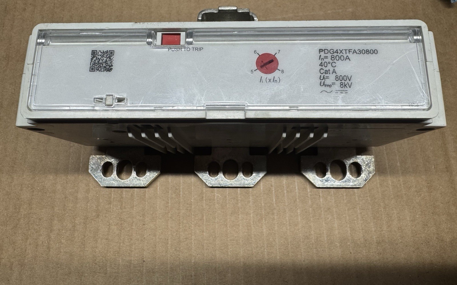 EATON CAT: No. PDG4XTFA30800 800 A 3 P (Magnetic Trip Unit) EATON CAT: No. PDG4XTFA30800 800 A 3 P (Magnetic Trip Unit)