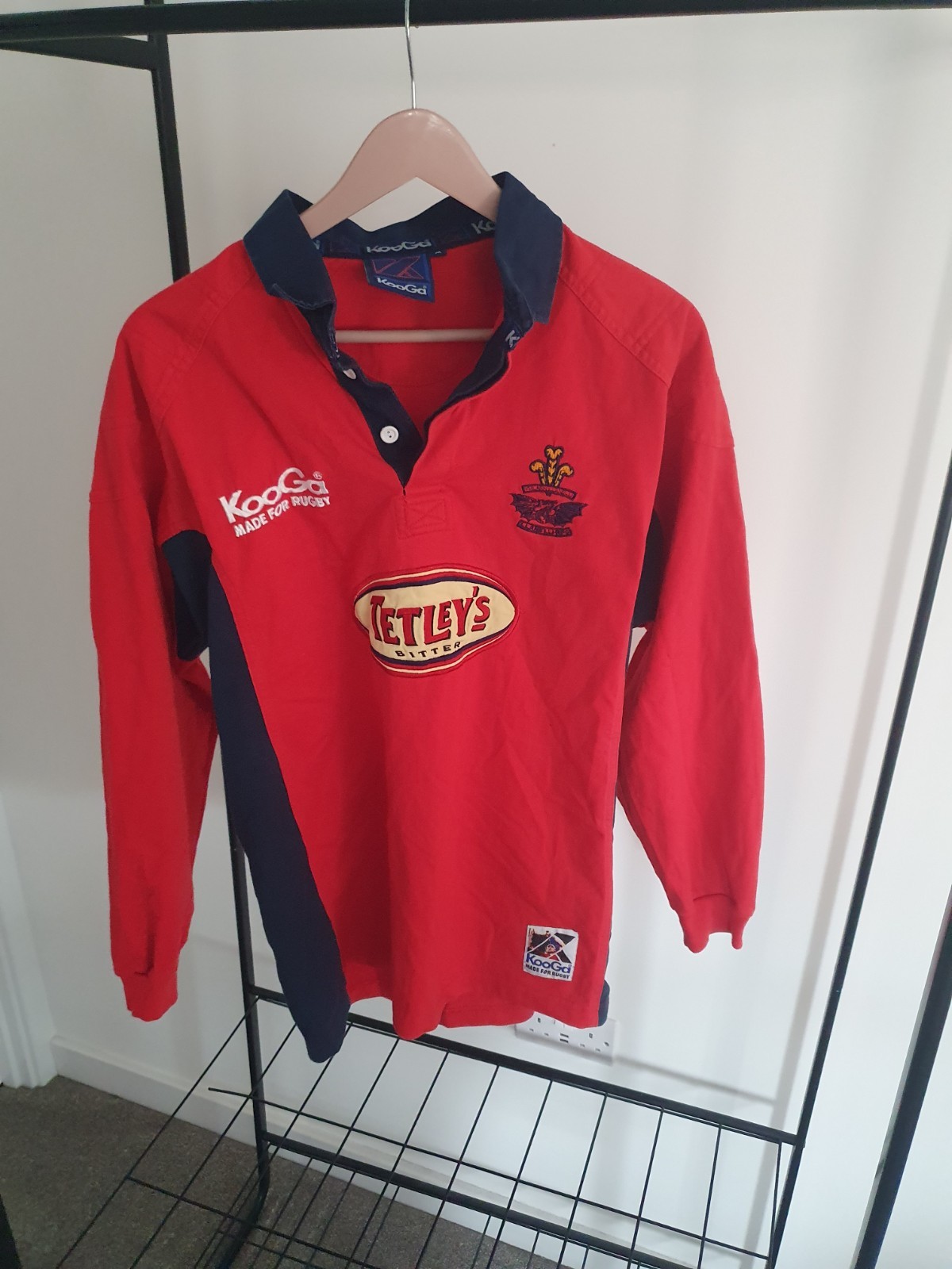 Vintage Kooga Llanelli Rugby Union 2001 Jersey Shirt Long Sleeved Mens Size M #Q Vintage Kooga Llanelli Rugby Union 2001 Jersey Shirt Long Sleeved Mens Size M #Q