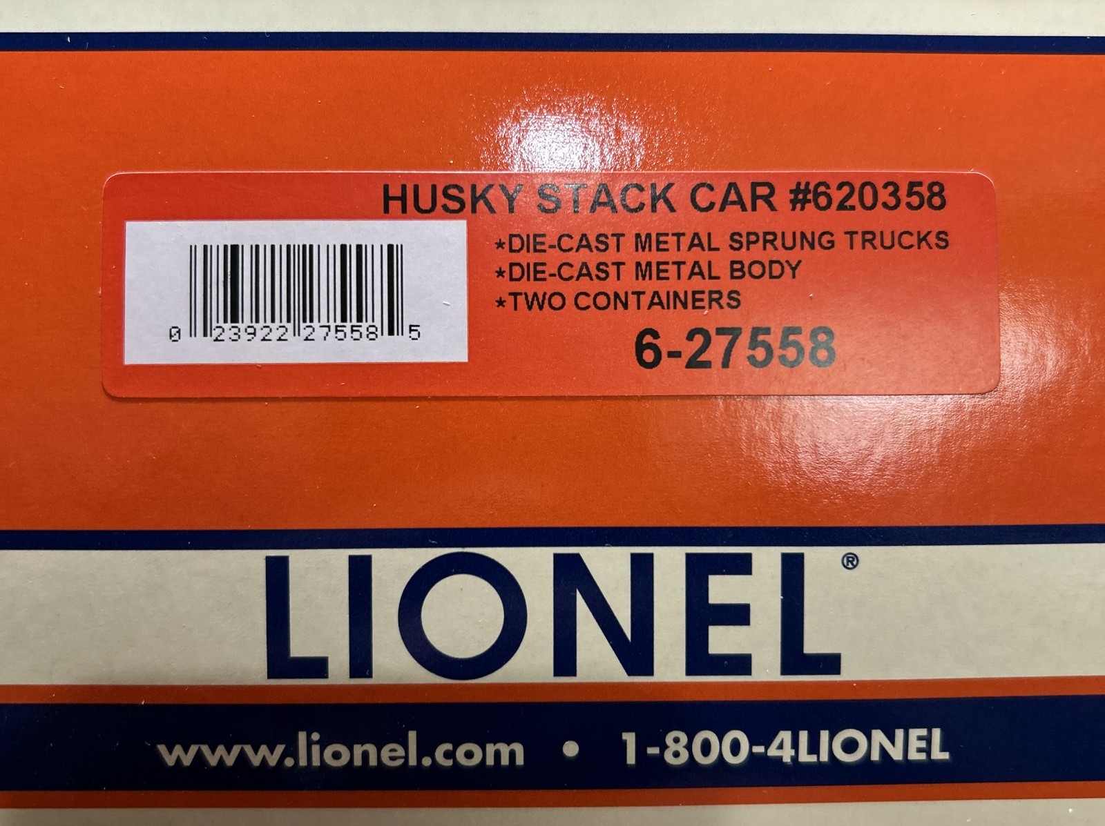 Lionel 6-27557 and 6-27558 from the 6-31760 Set   SET#4