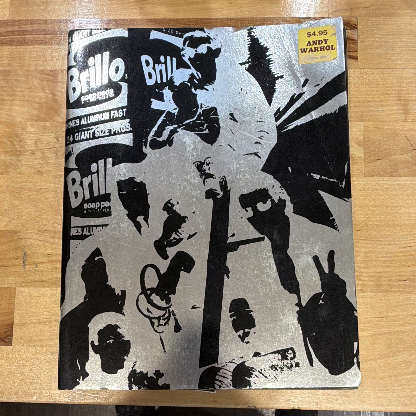 Andy Warhol Brillo Paperback Book Grove Press Vintage Art & Culture Andy Warhol Brillo Paperback Book Grove Press Vintage Art & Culture