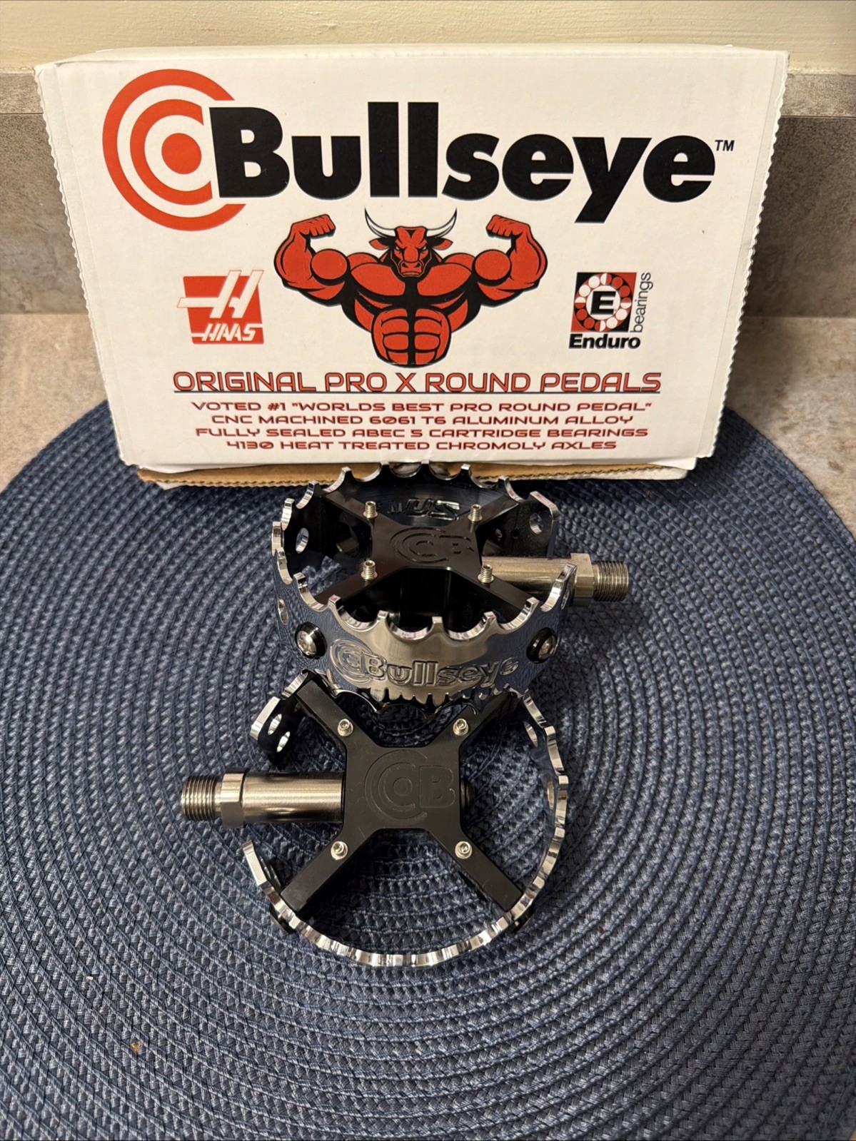 BULLSEYE PRO X ROUND PEDALS