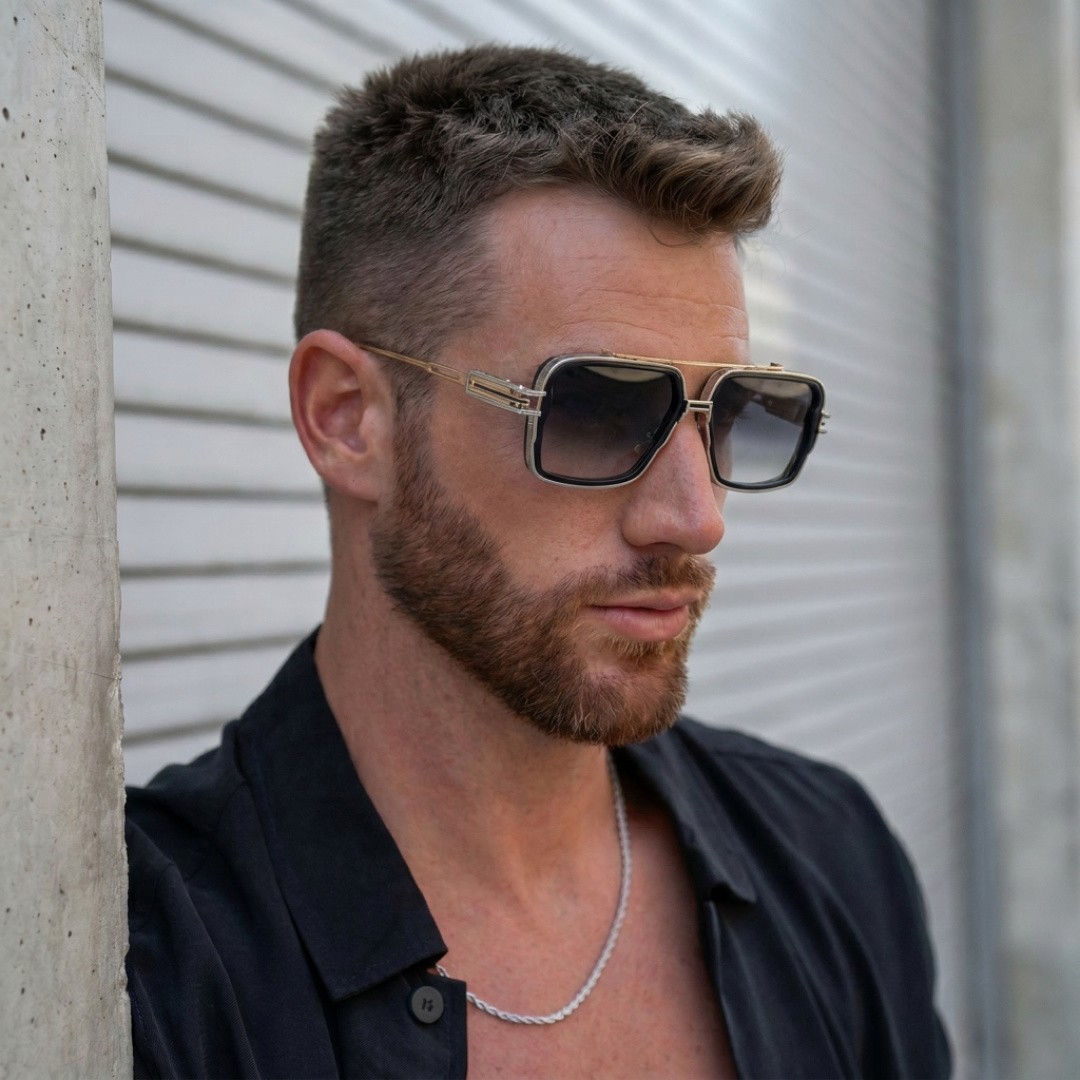 DITA HYPERLUX-1000 Sunglasses 56□18-137 Gold Frame Gradient Grey Lens Square