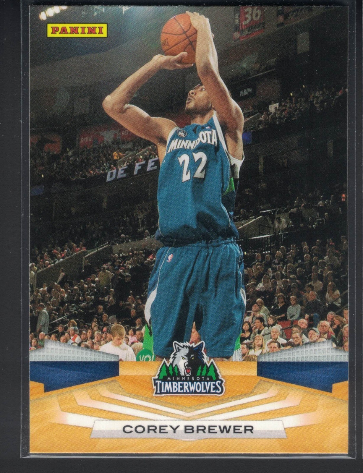 2009-10 Panini - Corey Brewer #212 Minnesota Timberwolves 2009-10 Panini - Corey Brewer #212 Minnesota Timberwolves