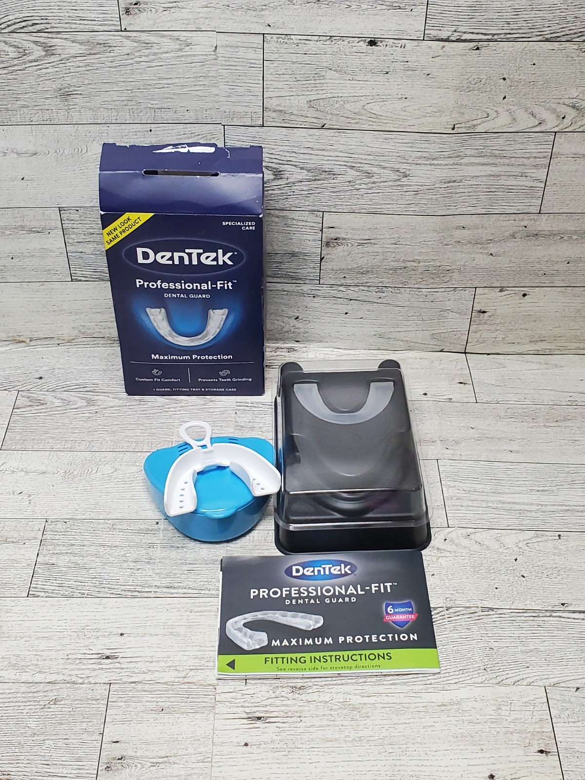 Dentek Professional-Fit Dental Guard For Nighttime Teeth Grinding *READ Dentek Professional-Fit Dental Guard For Nighttime Teeth Grinding *READ