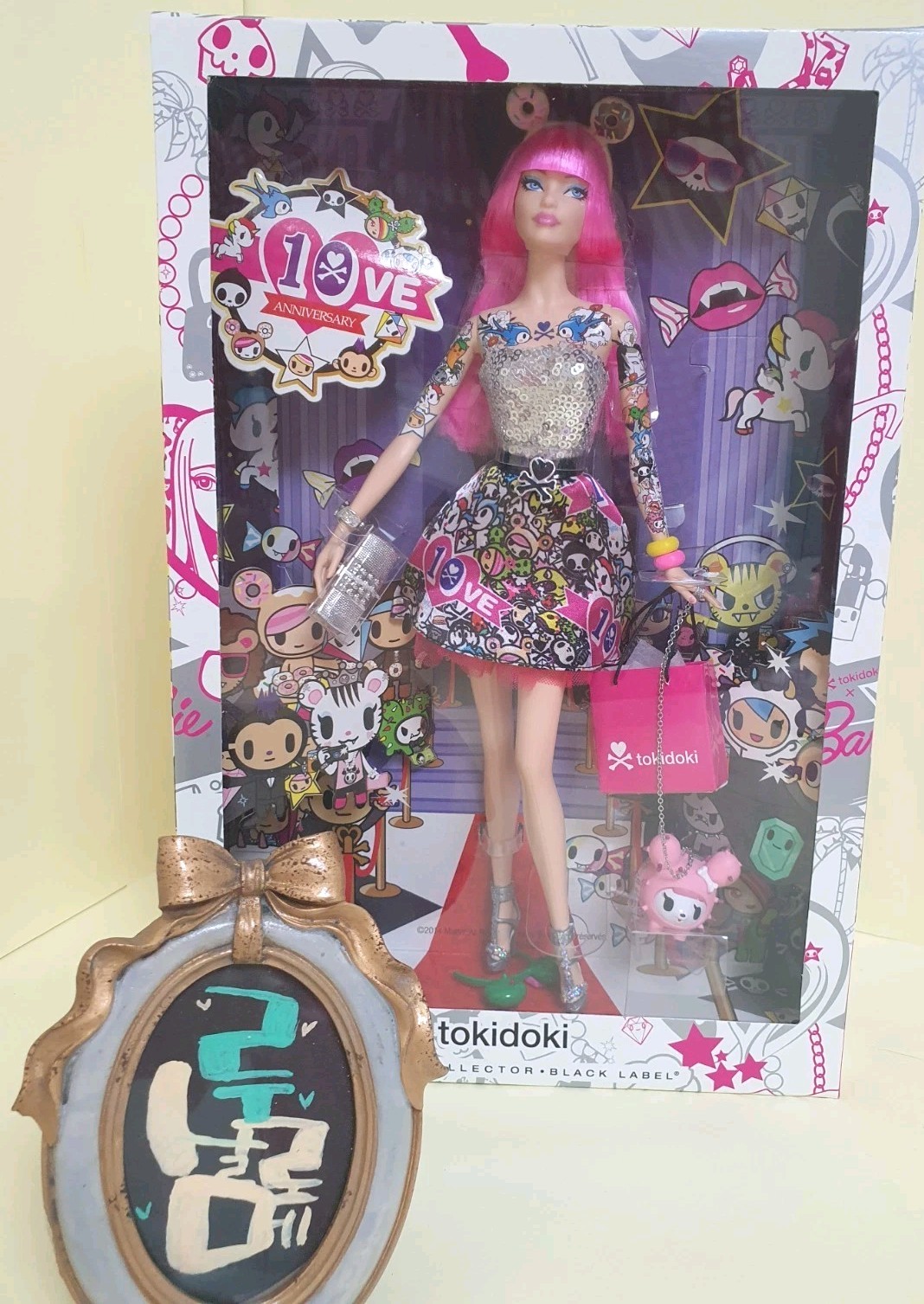 New NRFB 2011 Tokidoki Barbie Doll Gold Label Limited Ed T7939 Mint In Box COA