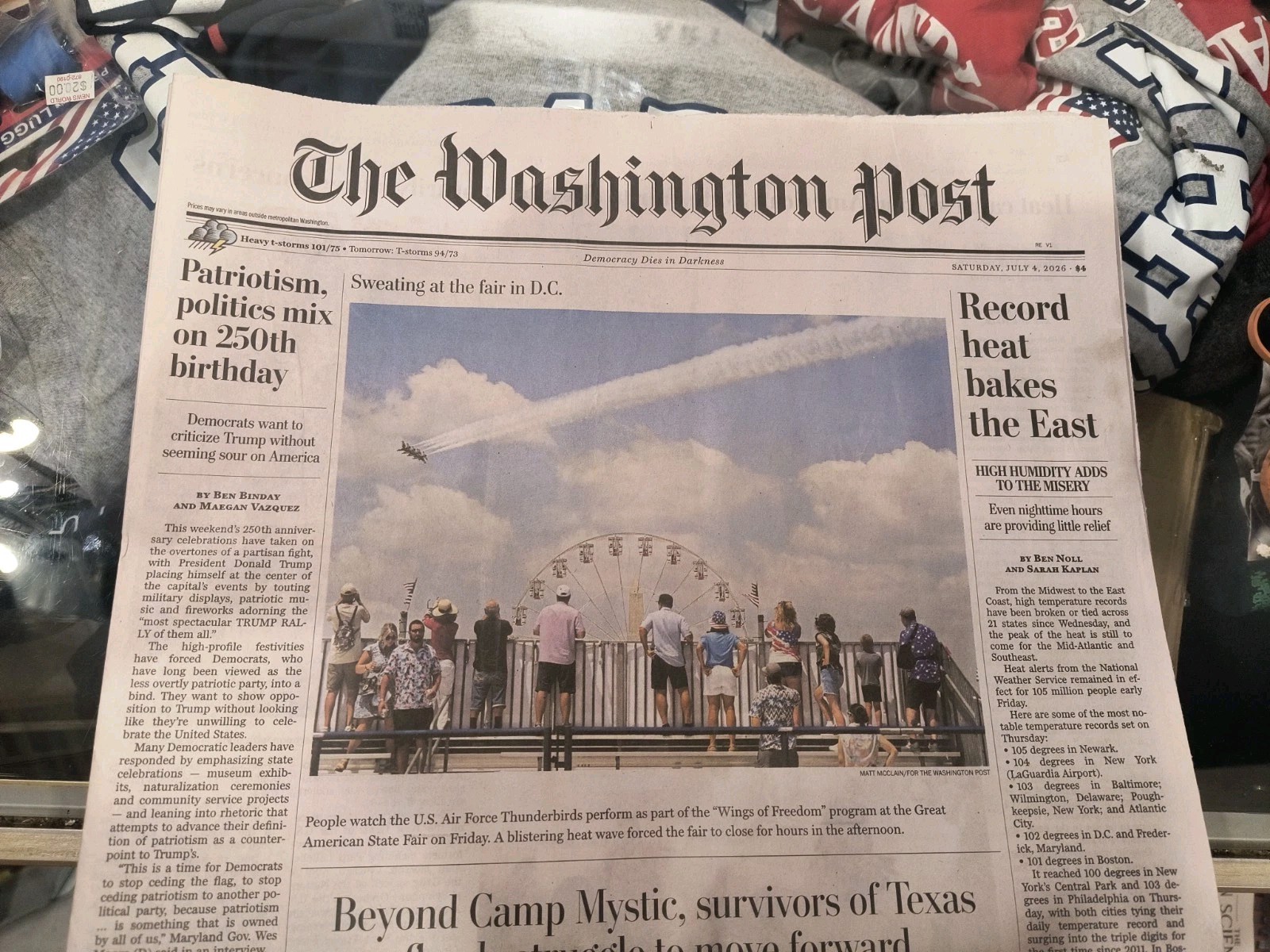 The Washington Post Saturday July 4 2026 The Washington Post Saturday July 4 2026