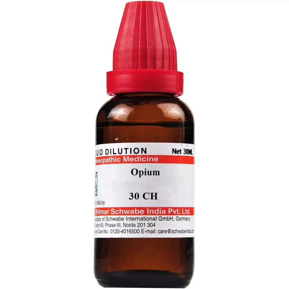 Dr. Willmar Schwabe Opium Dilution 30ml Choose Potency Dr. Willmar Schwabe Opium Dilution 30ml Choose Potency