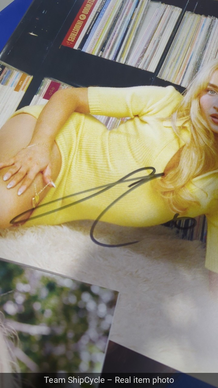 Sabrina Carpenter Short n Sweet Signed Vinyl LP SIGNEG2U Sabrina Carpenter Short n Sweet Signed Vinyl LP SIGNEG2U