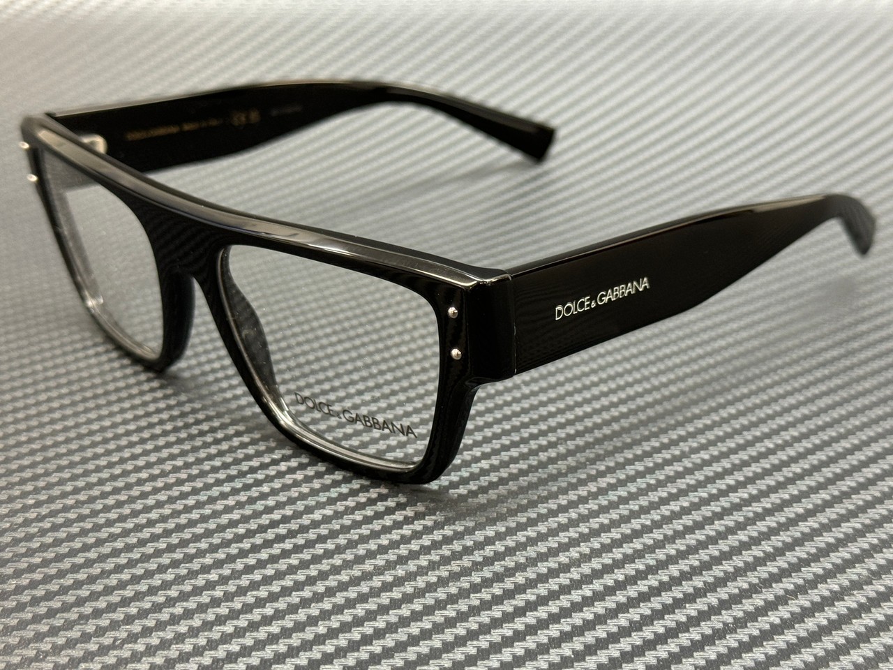 DOLCE & GABBANA DG3384 501 Black Men\'s 54 mm Eyeglasses