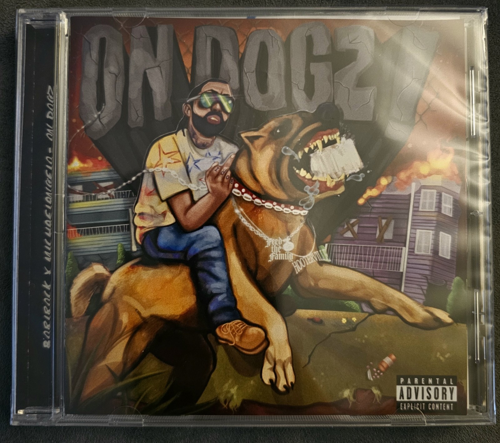 BoriRock X Michaelangelo - On Dogz Limited CD BarsOverBS BoriRock X Michaelangelo - On Dogz Limited CD BarsOverBS