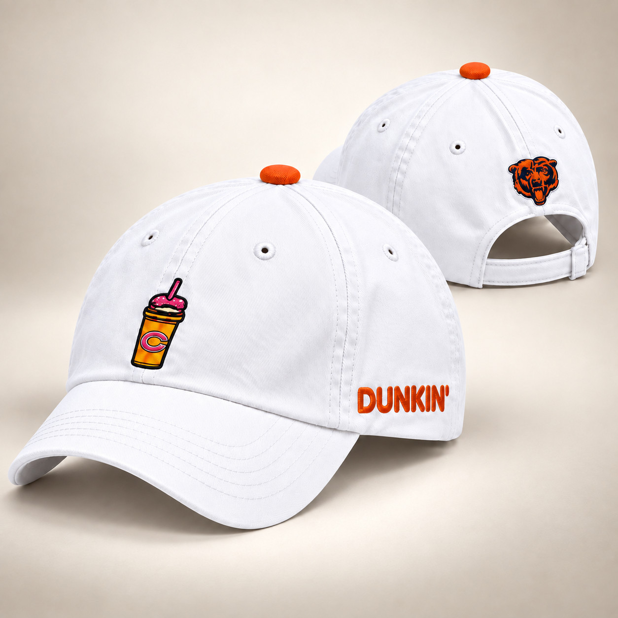 SO SO HOT# 2026 Chicagoland Bears Dunkin Hat Cap Limited Giveaway Football Fan SO SO HOT# 2026 Chicagoland Bears Dunkin Hat Cap Limited Giveaway Football Fan