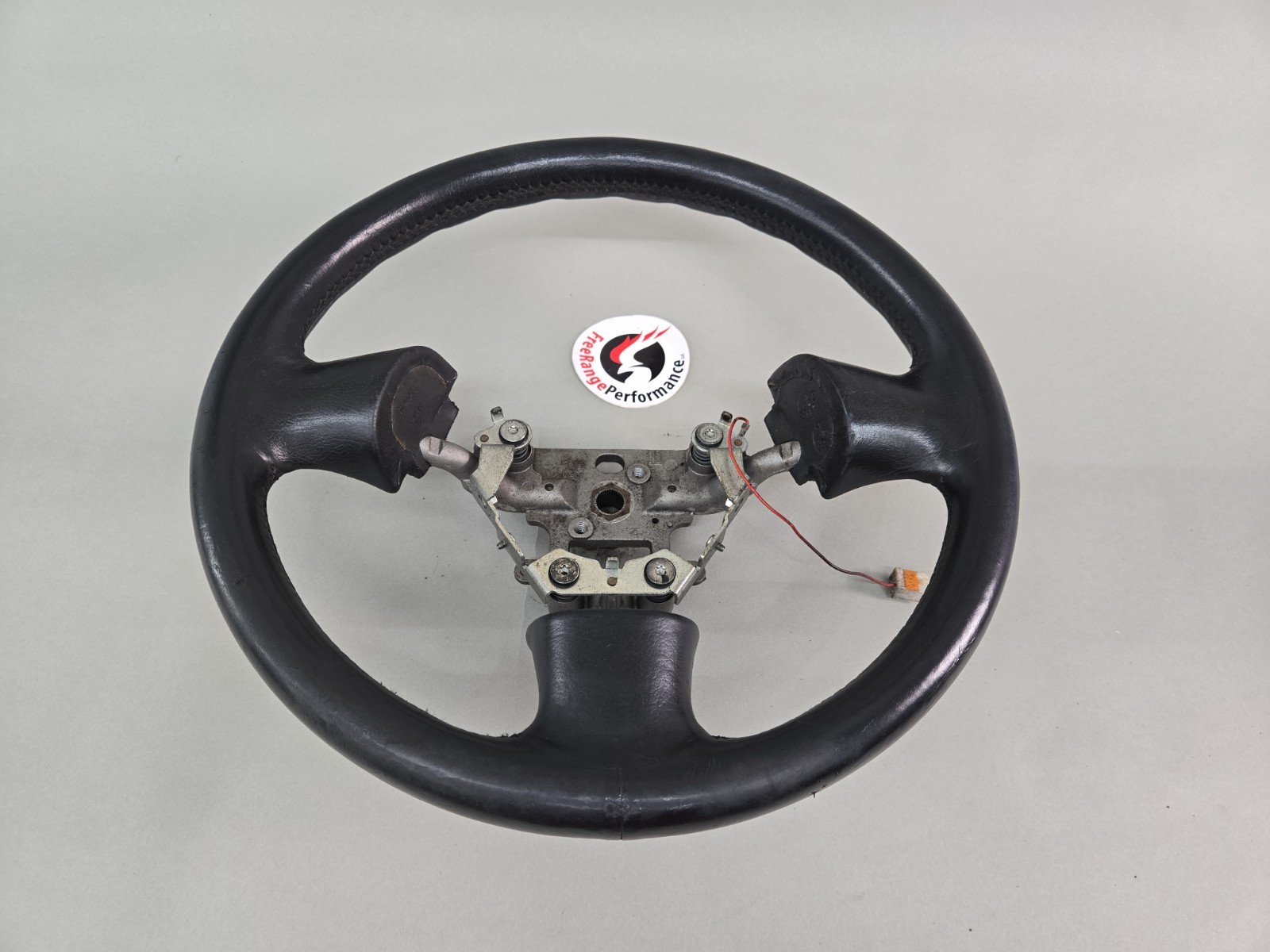 1999-2005 NB Mazda Miata Leather Not Nardi Leather Steering Wheel Black MX-5 1999-2005 NB Mazda Miata Leather Not Nardi Leather Steering Wheel Black MX-5
