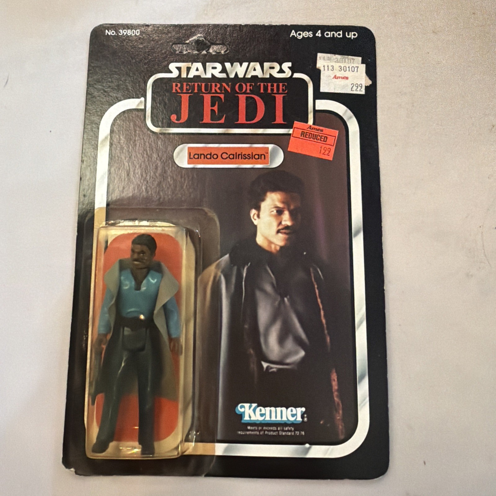 Star Wars ESB Lando Calrissian 1983 77 Back Kenner MOC Vintage Hong Kong Star Wars ESB Lando Calrissian 1983 77 Back Kenner MOC Vintage Hong Kong