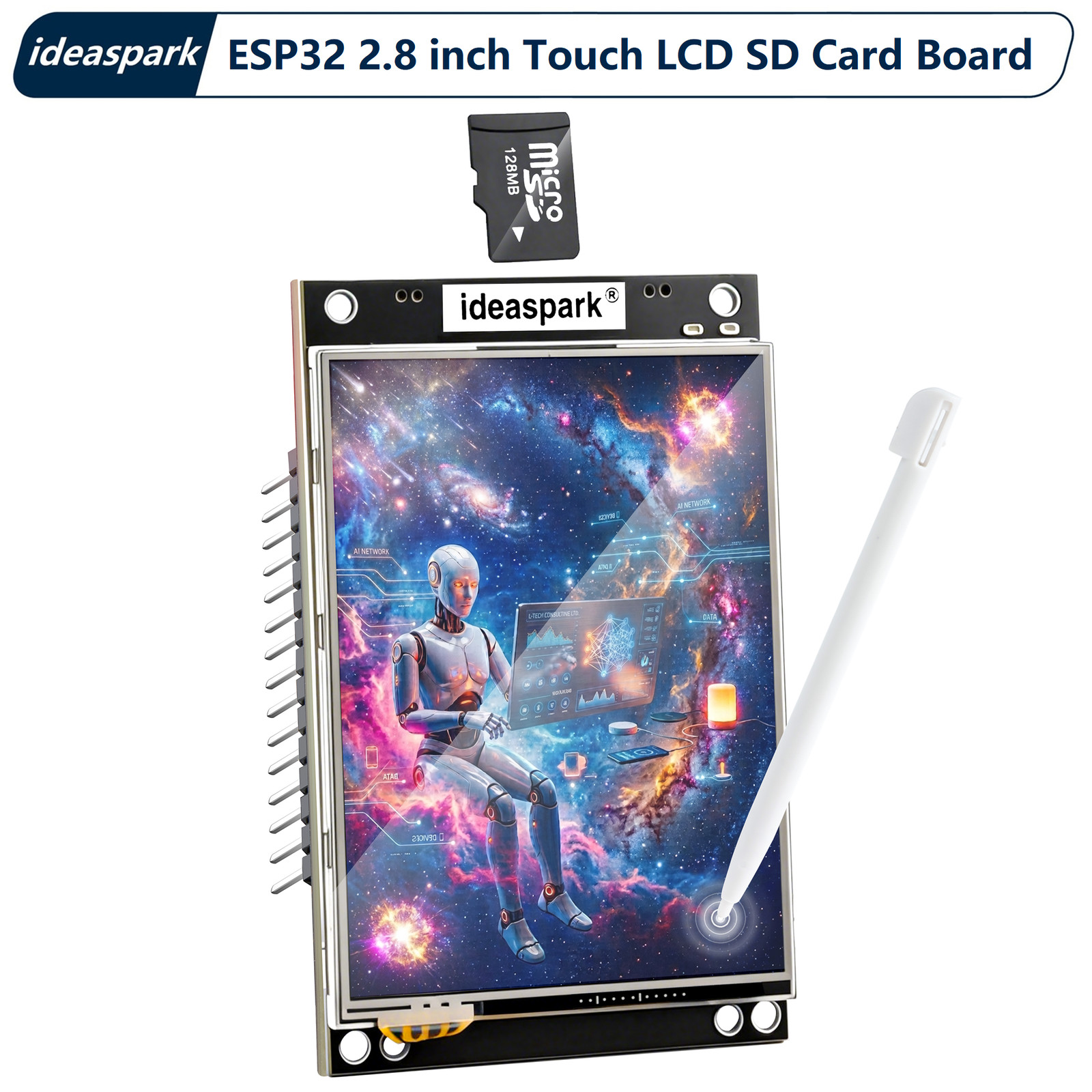 ESP32 2.8 inch Touch IPS LCD Display Development Board,9 Free GPIO for Arduino ESP32 2.8 inch Touch IPS LCD Display Development Board,9 Free GPIO for Arduino