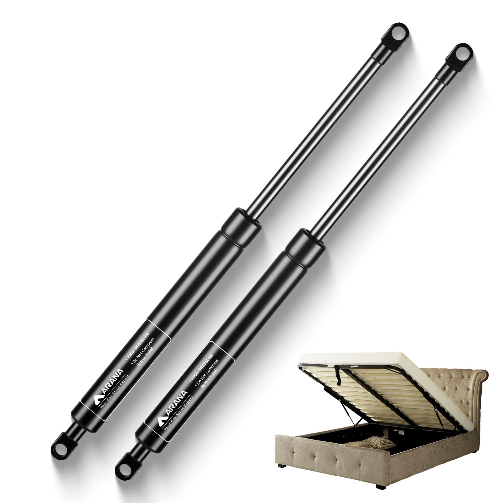 500MM 700N Removable Eye Gas Shock Absorber 50cm 70KG Gas Spring Set of 2 500MM 700N Removable Eye Gas Shock Absorber 50cm 70KG Gas Spring Set of 2