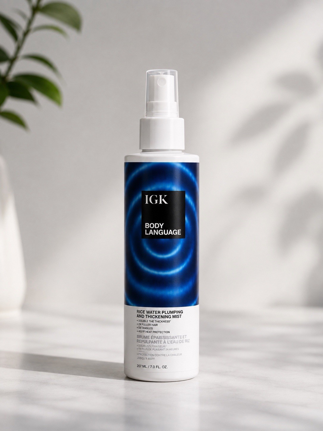IGK Body Language Rice Water Plumping and Thickening Mist 7 oz IGK Body Language Rice Water Plumping and Thickening Mist 7 oz