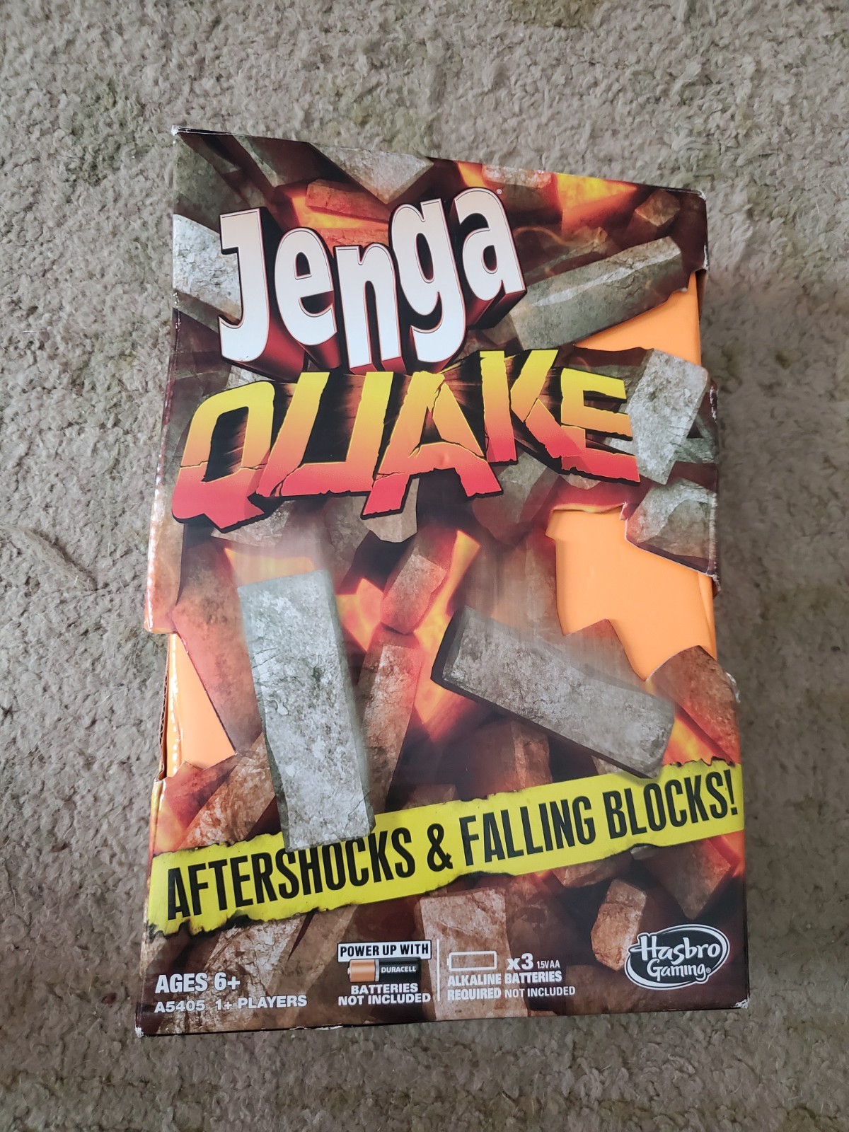 Jenga Quake COMPLETE Hasbro Gaming 2012 Tower Building Game Blocks