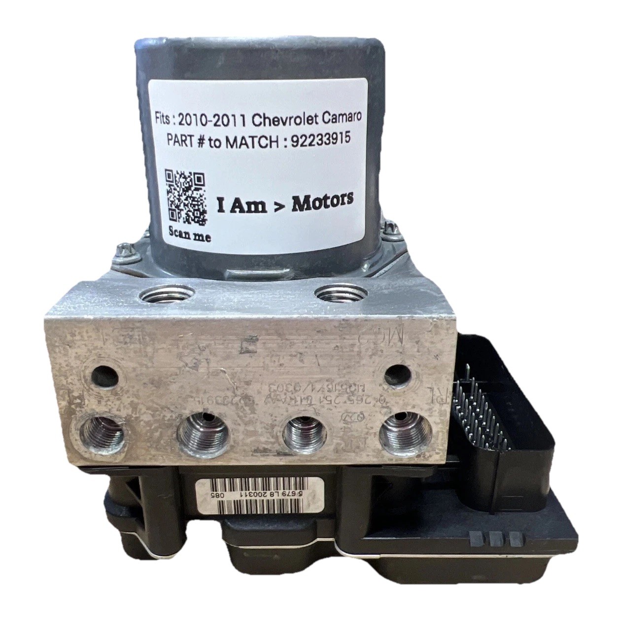 Genuine GM  ABS Brake Pump Module 2010 2011 Chevrolet Camaro A/T  | 92233915