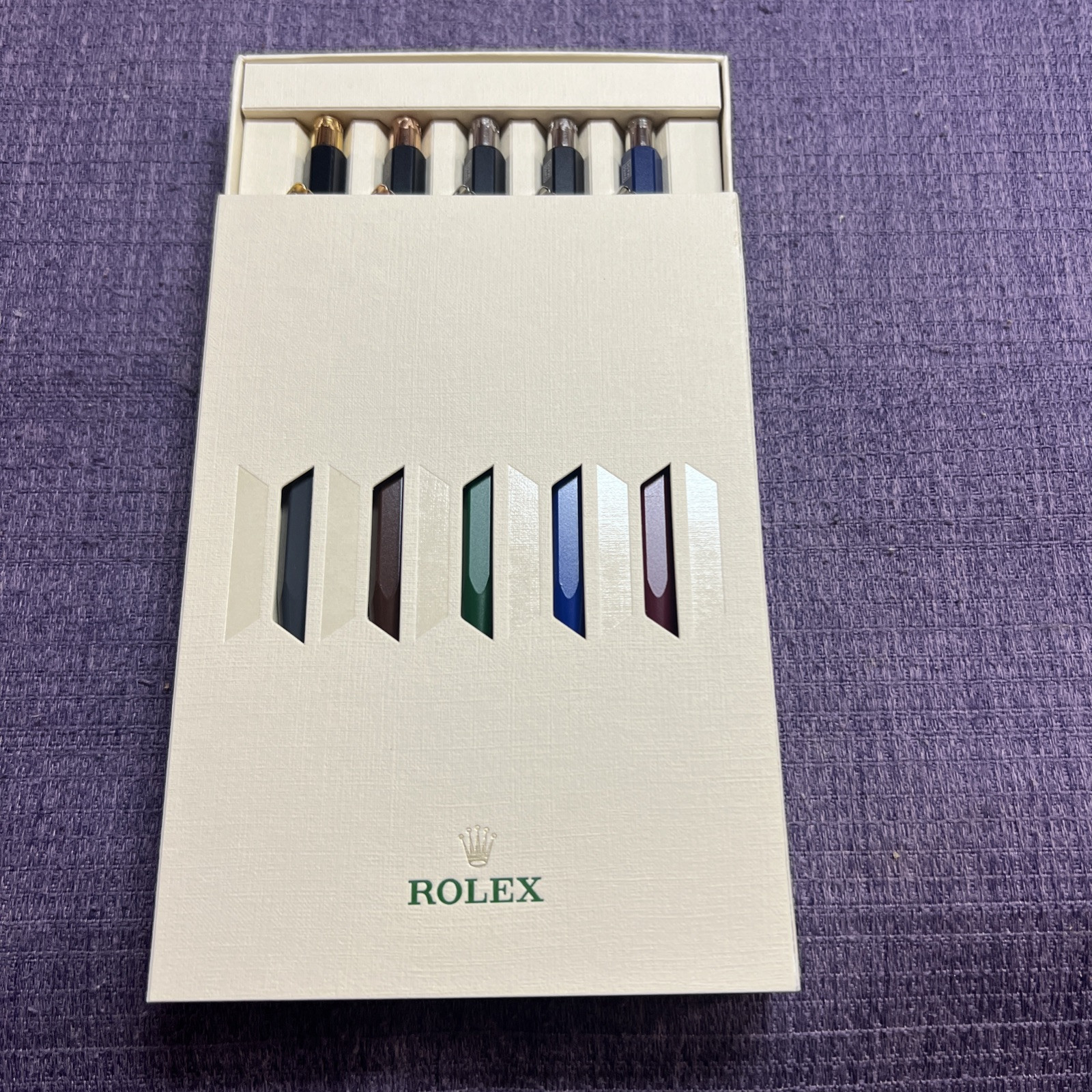2025 Rolex/Carand’Ache 5 Pen Set . From Authorized agent gift. New In Box‼️ 2025 Rolex/Carand’Ache 5 Pen Set . From Authorized agent gift. New In Box‼️
